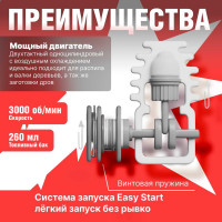 Бензопила Gunter MSH-3805