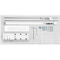 Доводчик со скользящей тягой Doorlock dl345s bc da en1-4 серебристый 75570