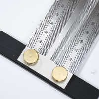 Линейка GOLDRATIO t-rule 120 мм, с карандашом М00021517