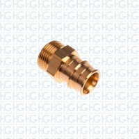 Муфта PE-X HG латунь Дн 25x3/4" НР (QE) 1892907