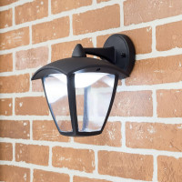 Уличный настенный светильник Citilux LED Черный CLU04W2