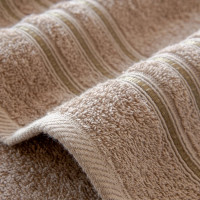 Махровое полотенце Самойловский Текстиль 70/140 Верона Мокко, 400 г/м2 761458