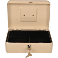 Ящик для денег без номинала CACTUS CS-CB-003WT 90x250x180 мм, бежевый, сталь, 1.367 кг 1888932