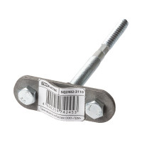 Фасадный держатель для прута Ø6-10 мм TDM ELECTRIC без дюбеля и шурупа SQ2402-3110