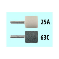 Головка абразивная с хвостовиком 8x10x3 мм, AW(ГЦ), 25А, F60(25Н), O(СТ1) CNIC 50652