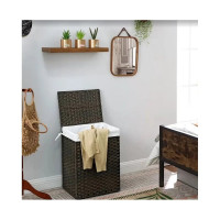 Корзина для белья Homium for Home, One, 46x33x60 см, под ротанг laundry11
