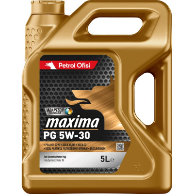 Petrol Ofisi Моторное масло для легковых автомобилей MAXIMA PG 5W-30 (Канистра 5л) Z1373 400001373