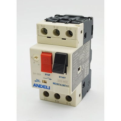 ANDELI Пускатель gv2-m32 24а~32а кнопочный ADL06-614