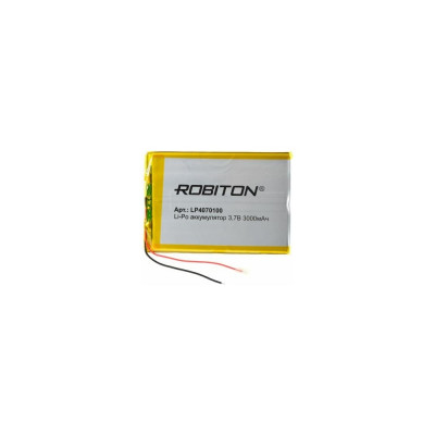 ROBITON Аккумулятор LP4070100 3.7В 3000мАч 14912