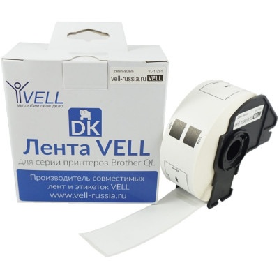 Лента для QL570/710W/720NW/800/810W Vell VL-B-DK 11201 Brother DK11201 320165