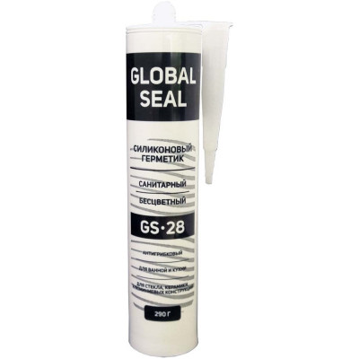 Санитарный силиконовый герметик GlobalSeal GS-28 3280013