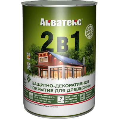 Защитно-декоративное покрытие Акватекс акватекс 257206