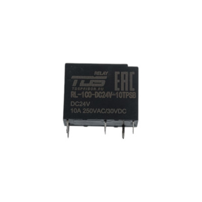 TDS RL-1CO-DC24V-10TPSB катушка 24в, ток коммутации 10A, 1 перекидной контакт 10 шт TDS99811