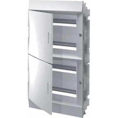 ABB бокс в нишу mistral41 72м непрозрачная дверь (c клемм) 1SLM004102A1110