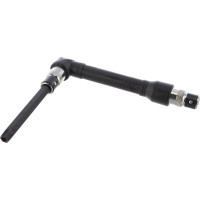 Набор вставок бит с воротком-битодержателем (1/4", TORX, T10-T40, L = 60 мм, 8 предметов) KING TONY 2128PR