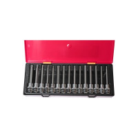 Набор торцевых головок 1/2" TORX, HEX, SPLINE в кейсе 15шт JTC-K4152