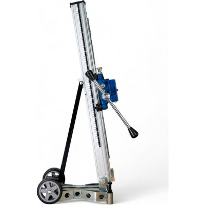 Стойка для сверлильной машины KEOS до 450мм наклонная на роликах с быстросъемным креплением мотора и крепежом по бетону 14520