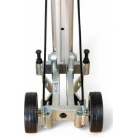 Стойка для сверлильной машины KEOS до 450мм наклонная на роликах с быстросъемным креплением мотора и крепежом по бетону 14520