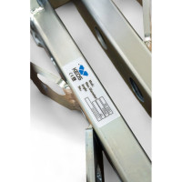 Стойка для сверлильной машины KEOS до 450мм наклонная на роликах с быстросъемным креплением мотора и крепежом по бетону 14520