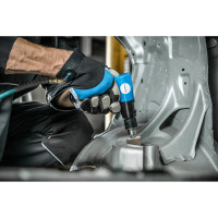 Круг шлифовальный лепестковый радиальный (40x20 мм; хвостовик 6 мм; P150) HOEGERT TECHNIK HT8D006