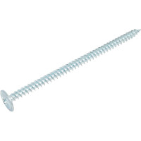 Саморезы ВИРТУОЗ 4,2х76 мм полусферическая головка с прессшайбой, острый, 25 шт 40398