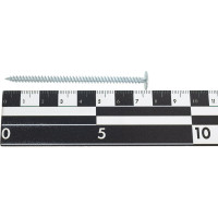 Саморезы ВИРТУОЗ 4,2х76 мм полусферическая головка с прессшайбой, острый, 25 шт 40398