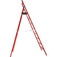 Диэлектрическая стеклопластиковая стремянка с симметричной опорой Антиток ССД-2.5 305685