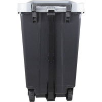 Бак IDEA 110 л с педалью на колесах серый М 2395