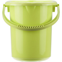 Овальное ведро IDEA 11 л Салатовый М 2422