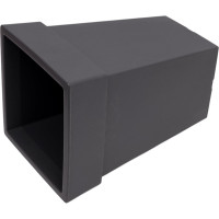 Кашпо IDEA ТУБУС 240х240 мм, 7.5 л Графитовый М 3178