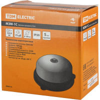 Звонок громкого боя TDM ELECTRIC МЗМ-1С-100мм 75дБ, 220В SQ1903-0007