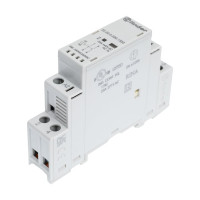 Модульный контактор Finder 2 NO, Механический индикатор + Светодиод, 223202301320