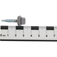 Кровельный саморез SWFS RAL-7004 ZP 4,8х28, 250 шт. тов-046980