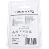 Биты (2 шт; PH3; 50 мм; сталь S2) HOEGERT TECHNIK HT1S312