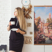 Инфракрасный гибкий настенный обогреватель для квартиры и дачи Домашний Очаг Венеция ИКОДО-ВН