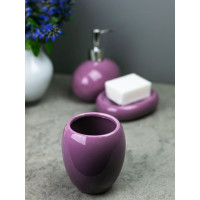 Стакан для зубных щеток Bath Plus 9,5х9,5х10см LILLA W-CE0082IA-TB