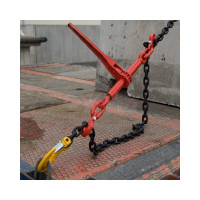 Крепежная цепь ТРАСТ комплект с талрепом 8 мм, 4000 мм, крюк-крюк 4687201914433