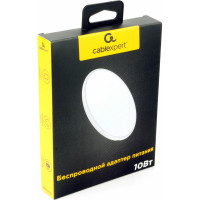 Беспроводной адаптер питания Cablexpert QI 10Wt, 7,5Wt, 5Wt, белый MP3A-PC-31