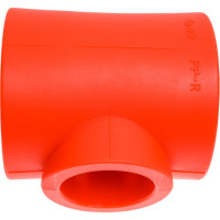 Переходной тройник Blue Ocean "Fire Secure" - 90x63x90мм, противопожарный полипропилен Fire-SB1 PPRF/RT(R)-90х63х90