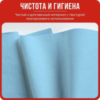 Протирочные салфетки Kimberly-Clark WypAll X60 большой рулон, синий 34965