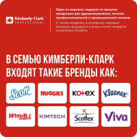 Протирочные салфетки Kimberly-Clark WypAll X60 большой рулон, синий 34965