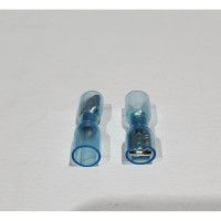 Соединитель термоусадочный BERNER 2307 6.3x0.8 Плоский язык синий 538930