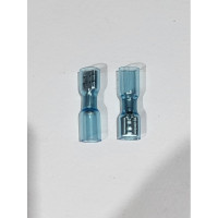 Соединитель термоусадочный BERNER 2307 6.3x0.8 Плоский язык синий 538930