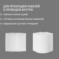 Внешний угол TDM ELECTRIC КМН, белый, 100х60 упаковка 2 шт SQ0411-0068