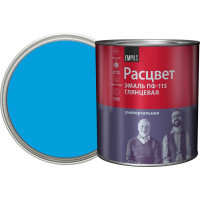 Эмаль Расцвет ПФ-115 голубая, 2.7 кг 9090