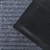 Грязезащитный коврик РемоКолор 3+2 ПВХ, полиэстер, серый, 40x60 см 70-1-461