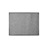 Грязезащитный коврик РемоКолор 3+2 ПВХ, полиэстер, серый, 40x60 см 70-1-461