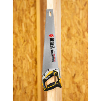 Ножовка по дереву Denzel, 450 мм, 11 TPI, зуб 3D, металлопластиковая рукоятка 24141