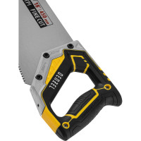 Ножовка по дереву Denzel, 450 мм, 11 TPI, зуб 3D, металлопластиковая рукоятка 24141