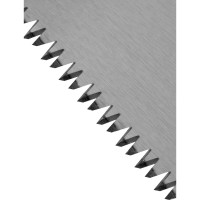 Ножовка по дереву Denzel, 450 мм, 11 TPI, зуб 3D, металлопластиковая рукоятка 24141